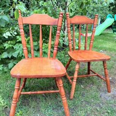 Pine chairs