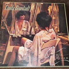 Linda Ronstadt Simple Dreams Uk Pressing Lp 1977 Gatefold & Lyric Sleeve