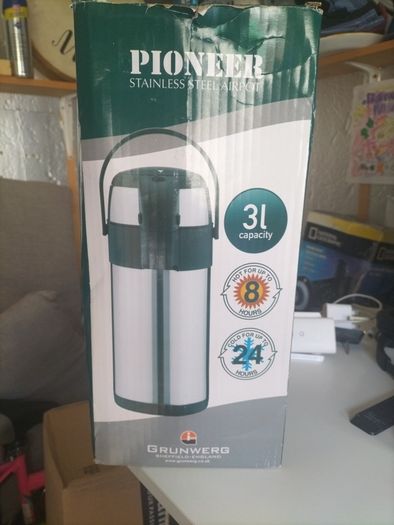 Pioneer stainless steel Airpot.