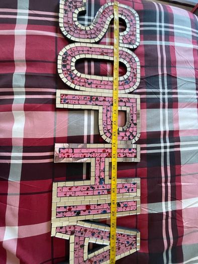Sophia mirrored wall art