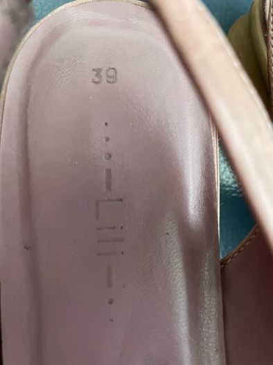 womens sandals flats covered toe genuine leather size UK 5