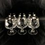 Vintage German cognac glasses Image 3