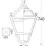 Elia Outdoor Lantern Head Light Image 7
