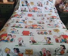 vintage snoopy sheet