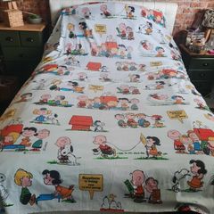 vintage snoopy sheet