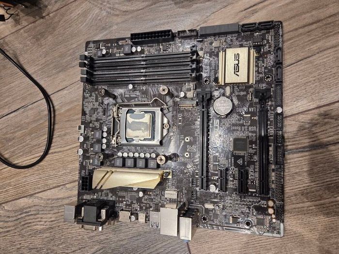 Z170M-Plus + 6600k + water cooling