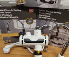 Instant heating hot water tap