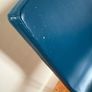 Ikea Blue Leather Chair Image 2