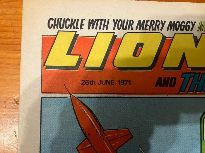 Comic: 'Lion And Thunder' (26th June 1971)