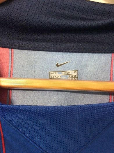 FC Barcelona Jersey. Official Nike Mens Home Jersey Season 2003-2004. Original From The Time. Not A Modern Day Remake.