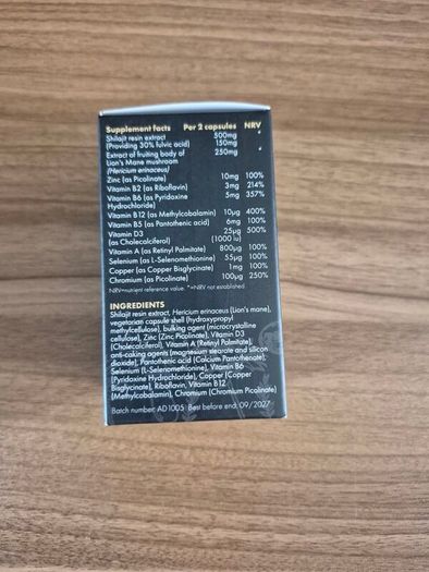 FABU Vitamins And Minerals Capsules, Shrooms, Andropause For Men