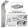 5 in 1 Shower Tower Panel fashion Stainless Steel with shower screen Bathroom electric shower (FREE SHIPPING) Image 5