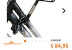 Child's front saddle bike seat