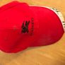 Pre-loved Adjustable Red/check Baseball Hat/Cap Image 2