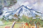 mt errigal watercolour