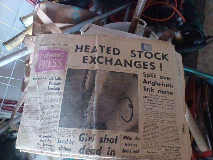 vintage newspapers