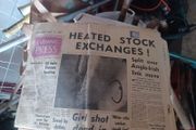 vintage newspapers