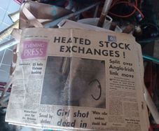 vintage newspapers