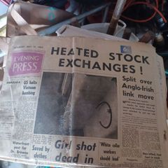 vintage newspapers