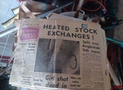 vintage newspapers