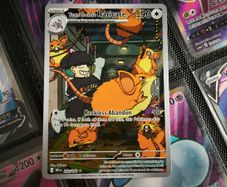 Team Rocket's Raticate ! Illustration Rare ! from Destined Rivals Set ! 2025 ! Pokemon Card !