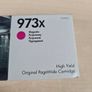 HP 973XL magenta printer ink toner cartridge page wide Image 2