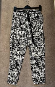 Elastic waist comfort trousers Size 10
