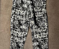 Elastic waist comfort trousers Size 10