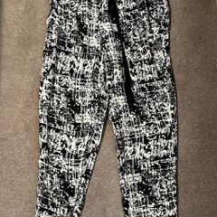 Elastic waist comfort trousers Size 10