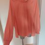 Brand new Gallery orange long sleeve blouse size UK18 EU46 Postage included Image 4