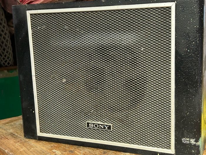 vintage sony speaker