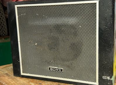 vintage sony speaker
