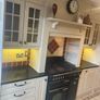 Large Painted Shaker Kitchen Black Granite Worktops Rangemaster Image 5