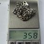 Solid 925 Sterling Silver Curb Link Chain Necklace Image 7