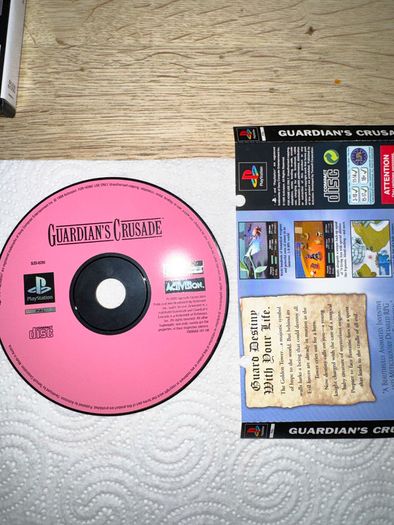 Guardian's Crusade (Disc Only) PS1 Retro PlayStation 1