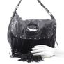 Mulberry Black Leather Boho Bag Image 2