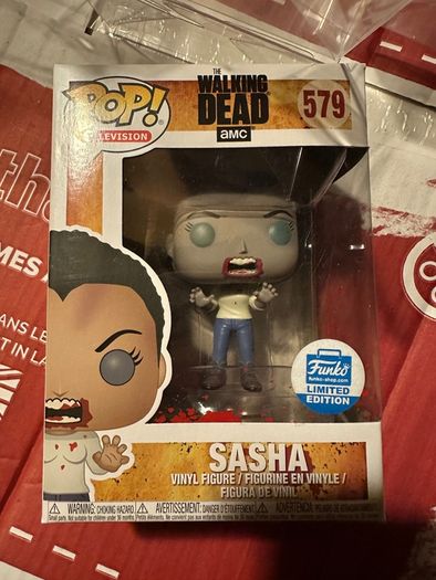 Funko Sasha Walker 579 The Walking Dead Vaulted Funko Shop Exclusive