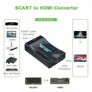 38222 SCART To HDMI Video Audio Upscale Converter Adapter HD 1080P Image 6