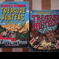 kids books James Patterson Treasure hunters