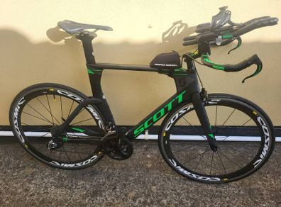 scott plasma tt bike with sram etap red