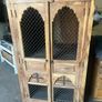 Mexican pine.  / Solid Wood Indian Armoire / Cabinet Image 5