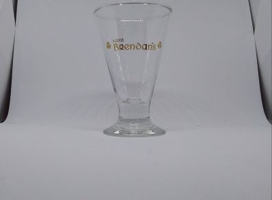 SALE ------ St. Brendan's Irish Cream Liqueur , Vintage Shot Glass