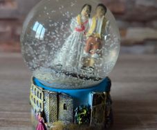Valencia souvenir snow globe