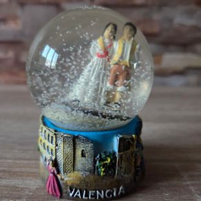 Valencia souvenir snow globe