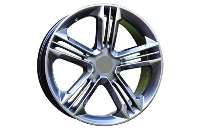 18" Audi Q7 Type hyper black Alloy Wheels Audi Seat Skoda Vw 5x112