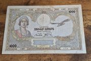 Yugoslavia, 1000 Dinara 1931 banknote, circulated - free standard postage