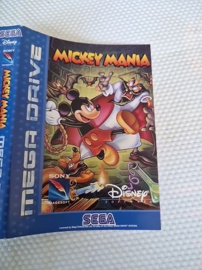 Mickey Mania Sega Mega Drive Arcade Retro Games Original