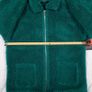 Missguided Dark Teal Green Sherpa Teddy Fleece Zip Jacket 8UK/36EU Image 8