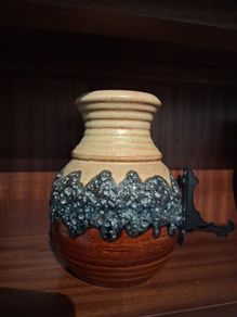 W.German Fat Lava Vase
