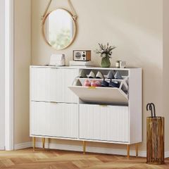 Shoe Cabinet 4-Drawer